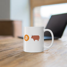 Load image into Gallery viewer, Bitcoin Bull Mug 11oz