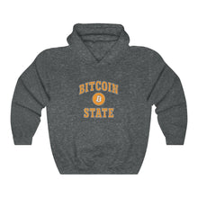 Load image into Gallery viewer, Bitcoin State Hooded Sweatshirt