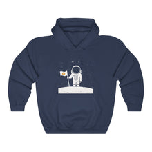 Load image into Gallery viewer, Bitcoin Astronaut Hooded Sweatshirt