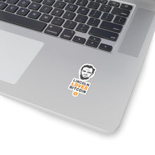 Load image into Gallery viewer, Lincoln Loves Bitcoin - Sticker