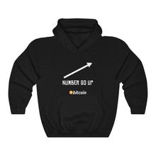 Load image into Gallery viewer, Number Go Up Hooded Sweatshirt