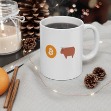 Load image into Gallery viewer, Bitcoin Bull Mug 11oz