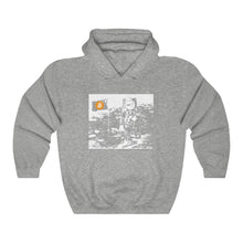 Load image into Gallery viewer, Bitcoin has Landed 2 Hooded Sweatshirt
