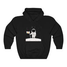 Load image into Gallery viewer, Bitcoin Astronaut Hooded Sweatshirt