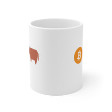 Load image into Gallery viewer, Bitcoin Bull Mug 11oz