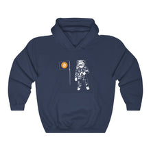 Load image into Gallery viewer, Bitcoin has Landed Hooded Sweatshirt