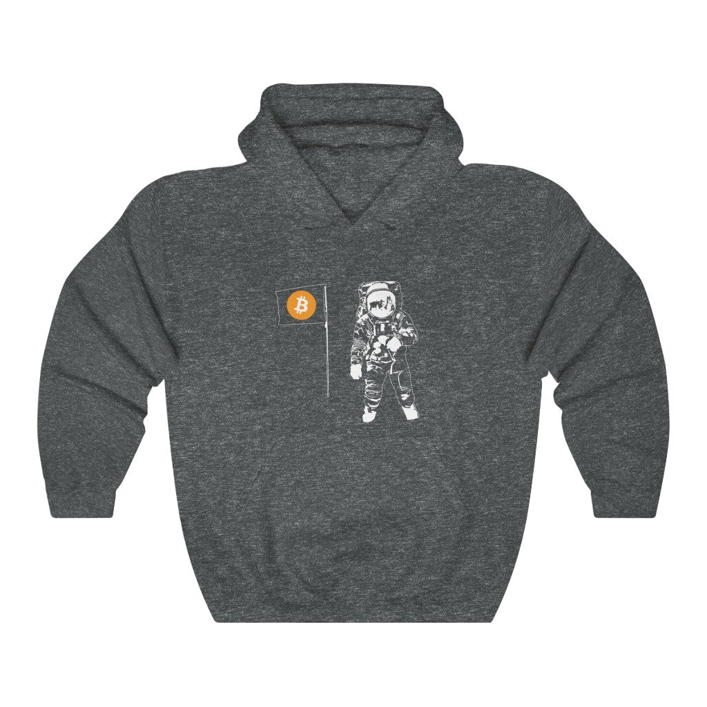Bitcoin has Landed Hooded Sweatshirt