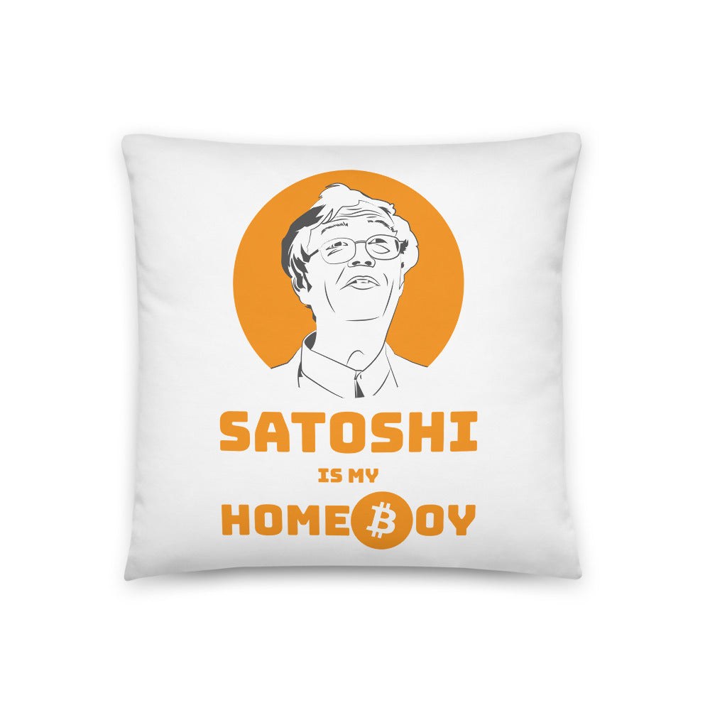 Satoshi Homeboy Pillow