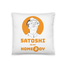 Load image into Gallery viewer, Satoshi Homeboy Pillow
