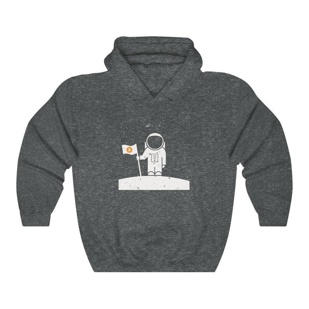 Bitcoin Astronaut Hooded Sweatshirt