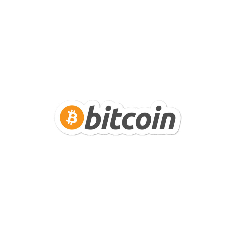 Bitcoin. Sticker